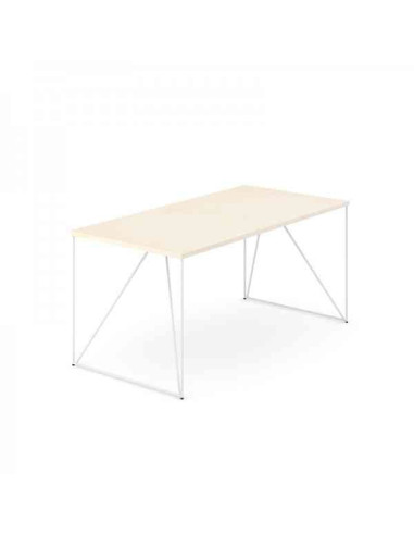 Bureau droit AIR NARBUTAS - plateau mélaminé 25...