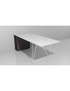 Bureau droit sur caisson ouvert AIR NARBUTAS - 2... 2