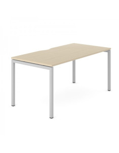 Bureau droit NOVA U SLIDE NARBUTAS - plateau coulissant -...