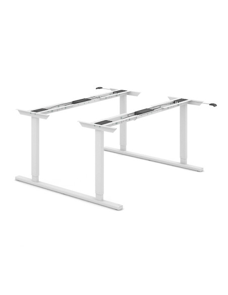 Bureau bench réglable en hauteur EASY NARBUTAS - 2 moteurs - plateau mélaminé - plusieurs dimensions et coloris