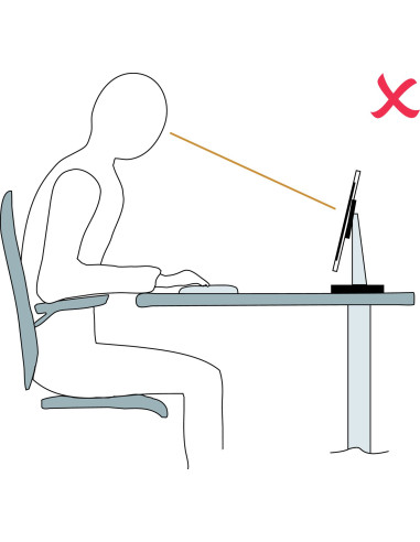 Bras d’écran SMART OFFICE 11 - métal gris -...