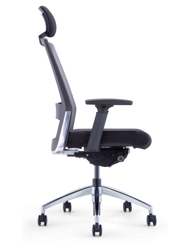 Siège ergonomique CREA NOIR - mousse épaisse -...