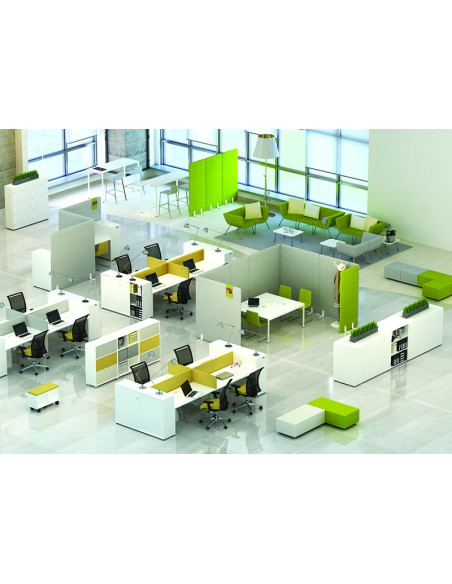 CLOISON SEPARATIVE ACOUSTIQUE FREE STANDING