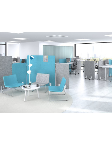 CLOISON SEPARATIVE ACOUSTIQUE FREE STANDING