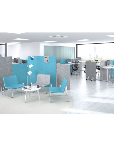 CLOISON SEPARATIVE ACOUSTIQUE FREE STANDING