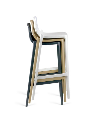 TABOURET FLOW 4 PIEDS