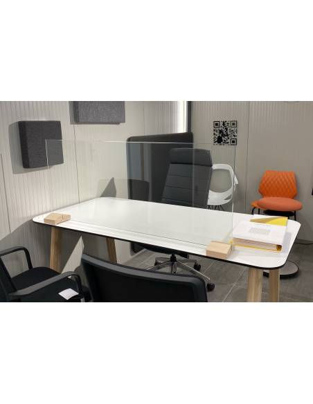 SEPARATION VERRE FEUILLETE POUR LUTTER CONTRE LA COVID-19