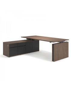 BUREAU SUR RETOUR CREDENCE MOTION EXECUTIVE réglable en... 2