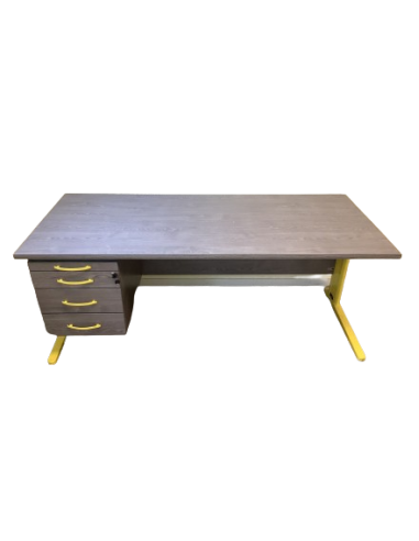 BUREAU AVEC CAISSON SUSPENDU