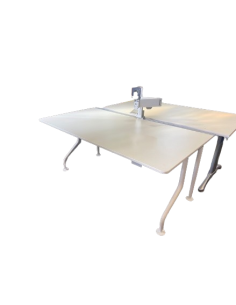 BUREAU DROIT AVEC BRAS D'ECRAN