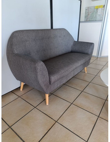 ENSEMBLE UN CANAPE ET DEUX FAUTEUILS