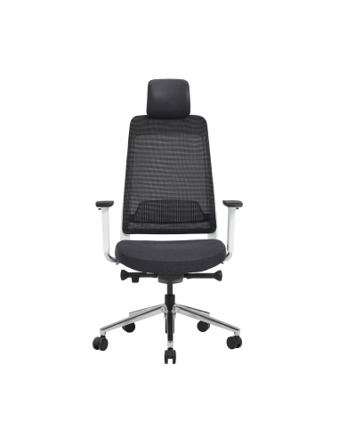 FAUTEUIL BUREAUTIQUE STRUCTURE BLANCHE FAIRFAX