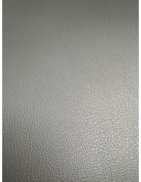 FAUTEUIL SIMILI CUIR GRIS