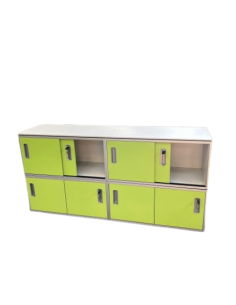 CREDENCE BASSE A PORTES COULISSANTES