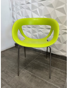 SIEGE VISITEUR VERT MODELE EDEN 2