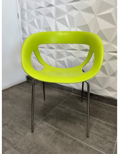 SIEGE VISITEUR VERT MODELE EDEN