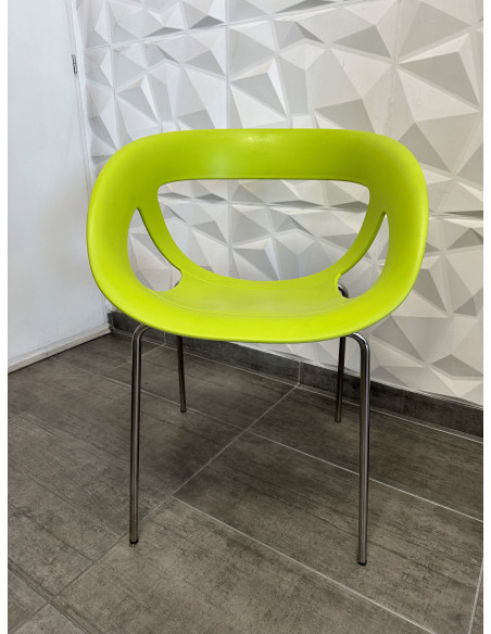 SIEGE VISITEUR VERT MODELE EDEN