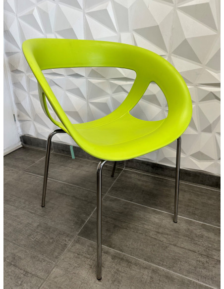 SIEGE VISITEUR VERT MODELE EDEN