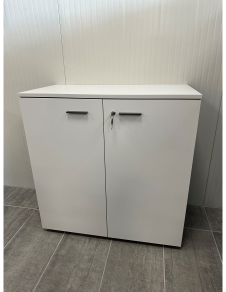 ARMOIRE BASSE GRIS CLAIR