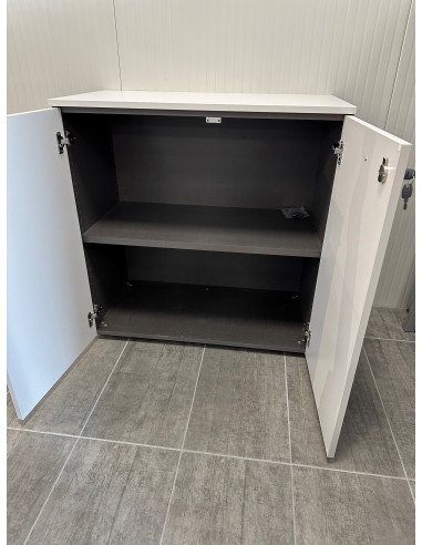 ARMOIRE BASSE GRIS CLAIR