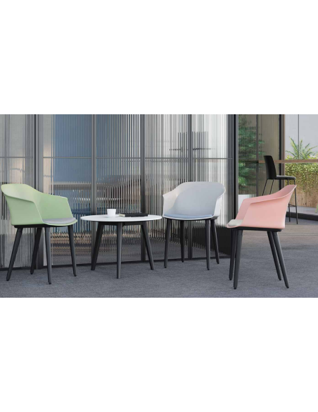 SIEGE VISITEUR POLYTHONE-C