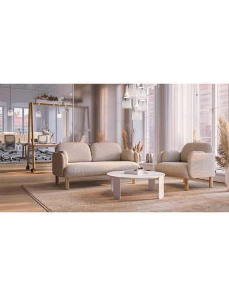 FAUTEUIL LOUNGE MYAMI WOOD