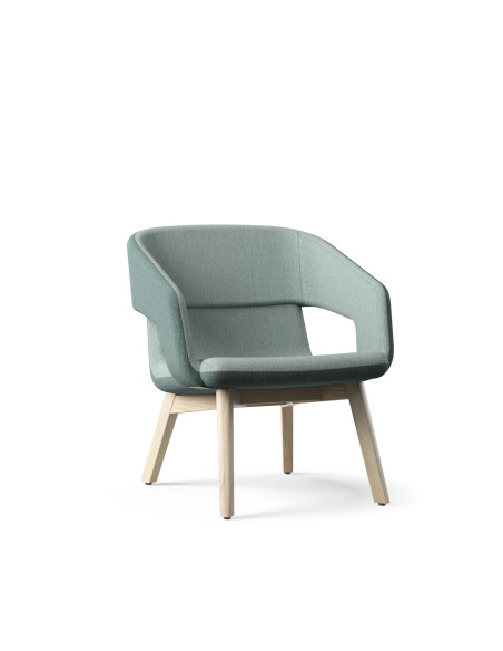 FAUTEUIL LOUNGE TWIST & SIT SOFT WOOD