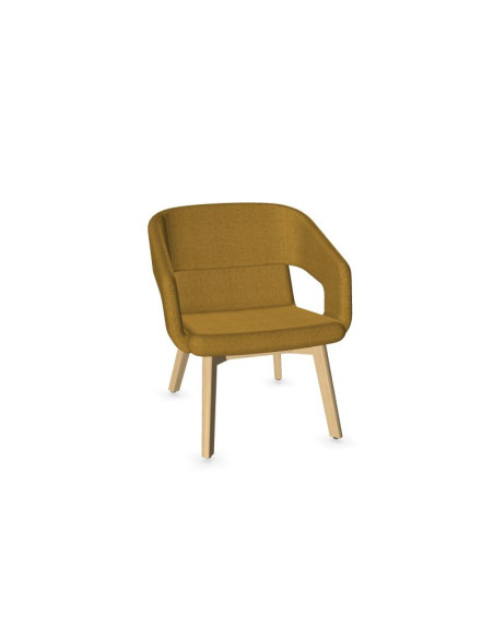 FAUTEUIL LOUNGE TWIST & SIT SOFT WOOD