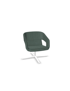 FAUTEUIL LOUNGE TWIST & SIT SOFT PIED CENTRAL