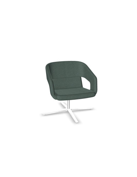 FAUTEUIL LOUNGE TWIST & SIT SOFT PIED CENTRAL