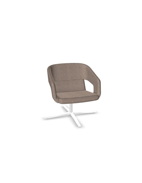FAUTEUIL LOUNGE TWIST & SIT SOFT PIED CENTRAL