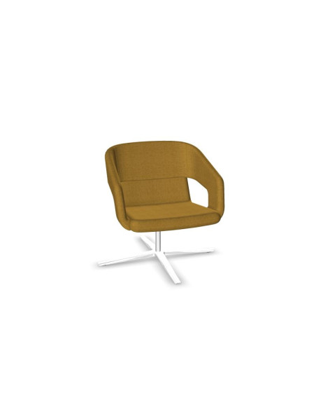 FAUTEUIL LOUNGE TWIST & SIT SOFT PIED CENTRAL