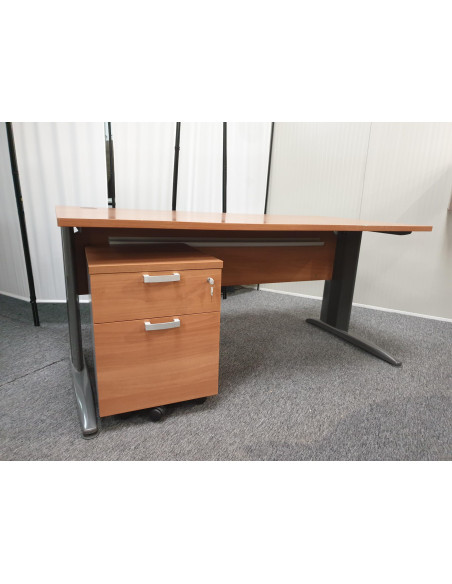 BUREAU DROIT AVEC CAISSON