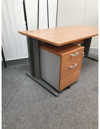 BUREAU DROIT AVEC CAISSON