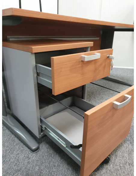 BUREAU DROIT AVEC CAISSON