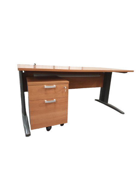 BUREAU DROIT AVEC CAISSON