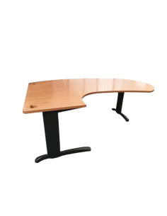 BUREAU COMPACT GAUCHE ARRONDI