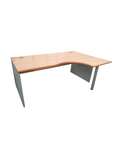 BUREAU COMPACT BOIS CLAIR