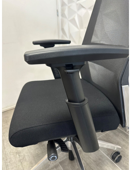 FAUTEUIL ERGONOMIQUE CREA NOIR