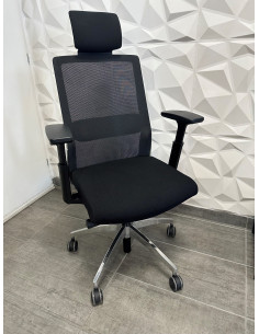 FAUTEUIL ERGONOMIQUE CREA NOIR 2