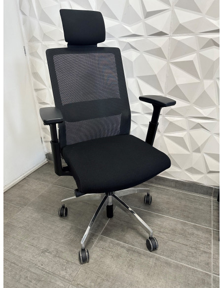 FAUTEUIL ERGONOMIQUE CREA NOIR