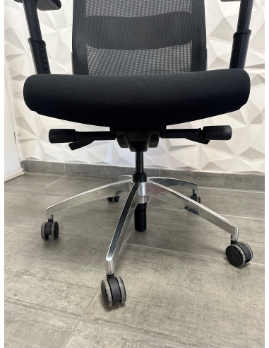 FAUTEUIL ERGONOMIQUE CREA NOIR