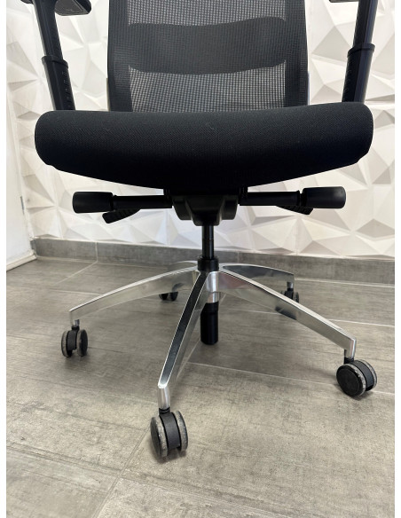 FAUTEUIL ERGONOMIQUE CREA NOIR