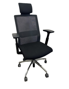 FAUTEUIL ERGONOMIQUE CREA NOIR