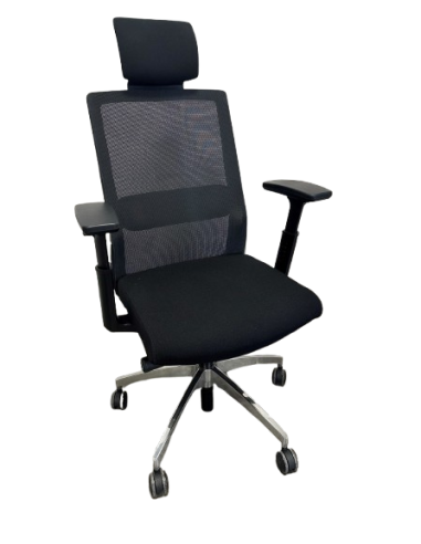 FAUTEUIL ERGONOMIQUE CREA NOIR