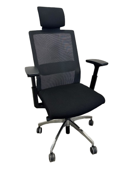 FAUTEUIL ERGONOMIQUE CREA NOIR