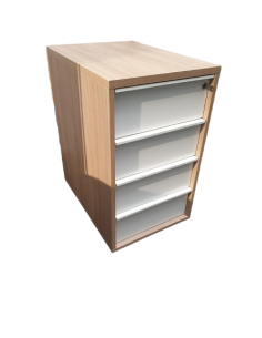 CAISSON NOVA HAUTEUR BUREAU 4 TIROIRS
