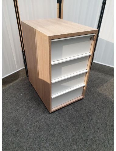 CAISSON NOVA HAUTEUR BUREAU 4 TIROIRS