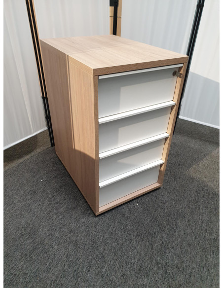 CAISSON NOVA HAUTEUR BUREAU 4 TIROIRS