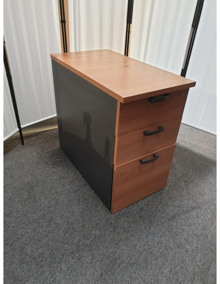 CAISSON HAUTEUR BUREAU BOIS